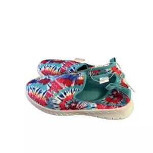 Women's Tie-Dye Casual Slip-On Shoes – Size 8